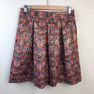 Anthropology MAEVE FLORAL SKIRT SIZE M